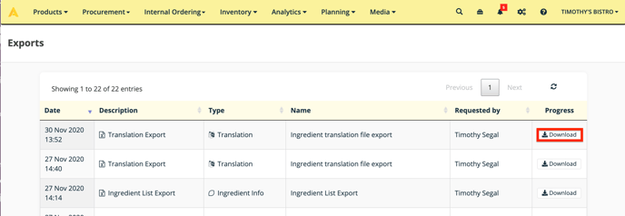 Apicbase input translations 5