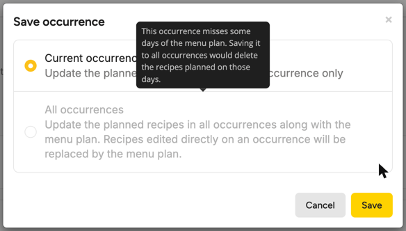 The Save occurrence window with All occurrences greyed out and the hover text explaining whymenu-cycle-instances-en-03-save-occurrence-all-greyed-r2